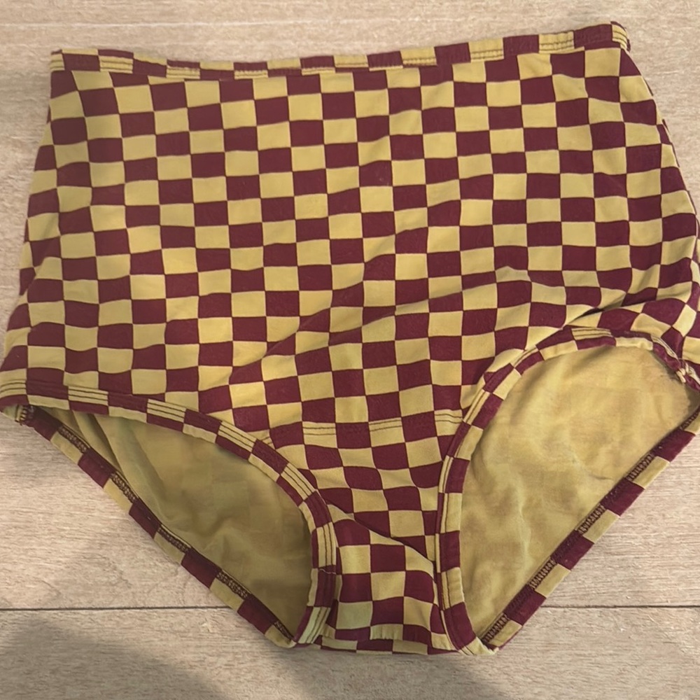 ARQ Checkered High-Waisted Women Underwear